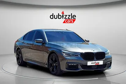 AED 1566/month | 2017 BMW 7-Series 750i | Japanese Specs | Ref#460929