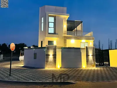 Luxury villa in Al Helio 2 - a distinctive corner on two streets with an elegant design and an unmissable price for lovers of luxury and a distinguish