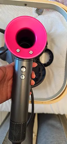 Doescher Dyson Supersonic Hair Dryer - Used, Good Condition (Pink/Nickel)
