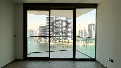 1BR | Peninsula 3 | Burj & Canal Views | Balcony |