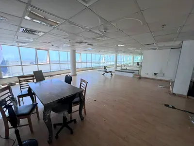 A unique annual rental opportunity on Ajman Corniche, full rooftop space with luxury features suitable for various activities.
