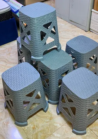 Plastic high stool