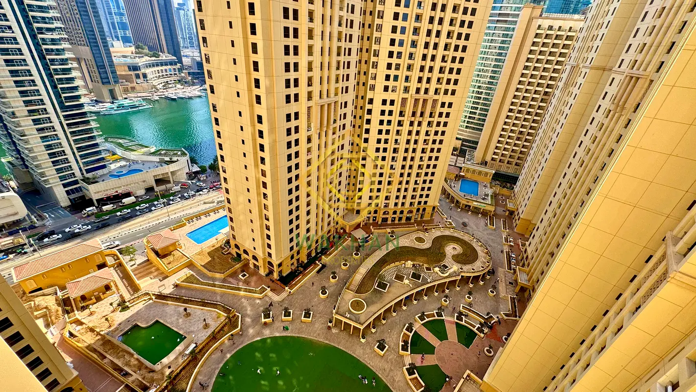 Community + Marina View / Unfurnished | High Floor
