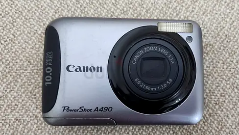 Canon Powershot A490 Digital Camera Digicam