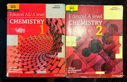 Edexcel A level Chemistry textbooks