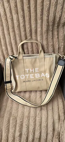 Marc Jacobs The Tote Bag - Beige Canvas with Adjustable Strap