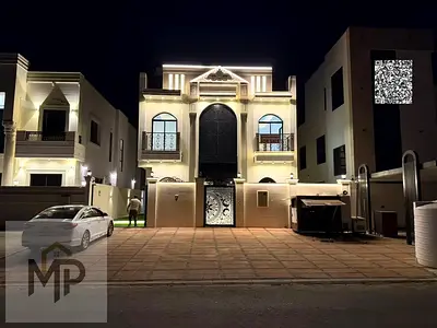 Luxury villa, ready to move in, on the main street in one of Ajman's most prestigious areas. Price includes registration and ownership fees, with free