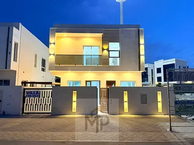 Own your dream villa, two floors and a rooftop, in Al Amrah area on Sheikh Mohammed Bin Zayed Road, directly from the owner with no down payment and b