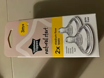 Tommee Tippee 3 months teats (New)