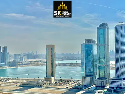 🏙️ Elegant 2BHK Apartment with Sea View | 55K Yearly Rent | 4 Payments | With Wardrobes | Family Bu