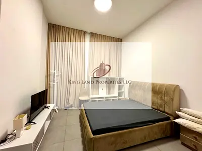 Beautiful Furnished balcony studio available for rent in Aljada