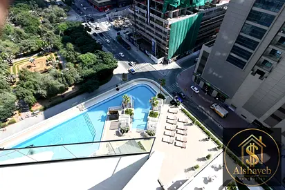 1 Bedroom Apartment | Binghatti Royale JVC | Balcony with City & Park Views | Plunge Pool Terrace