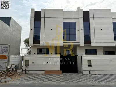 A villa with all registration and ownership fees included, on the main street, ready to move in, in the most prestigious areas of Ajman. Freehold owne