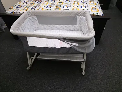 Baby cot manul swing with free baby washing machine