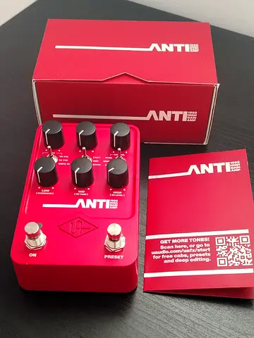 UAFX ANTI1992 HIGH GAIN PREAMP GUITAR PEDAL - Like New