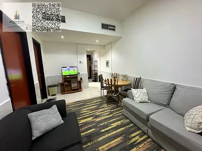 🏡 Furnished 1 Bedroom Apartment for Monthly Rent in Garden City Towers, Al Jurf – Ajman ✨ Prime location close to all services, inclusive of electricity, water & internet for AED 3600 monthly 🌟
