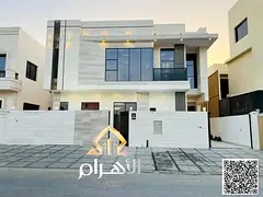 Villa for sale in Al-Haliou, fully furnished with a swimming pool, custom finishing.