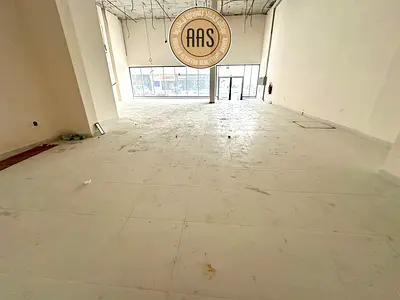 Spacious Brand New shop for Rent with Store Room 2 Washroom indoor On the Road 200 sq meter