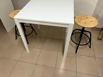 Table with two chairs from IKEA