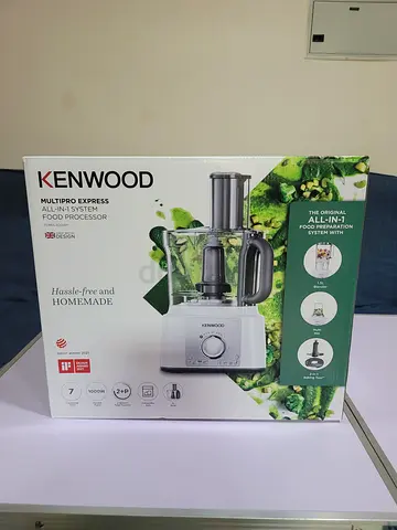 Kenwood Multi-Functional Food Processor with Multiple Attachments