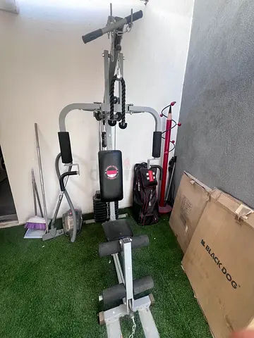 Home Multi-Gym Station — Compact Full Body Workout