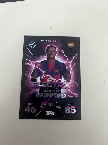 Limited Edition Topps Football Trading Card - Rafinha (Barcelona) Electrified Design