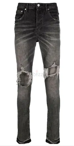 Purple jeans