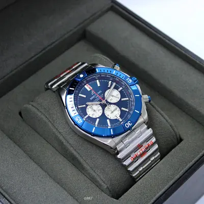 Breitling chronograph mens watch
