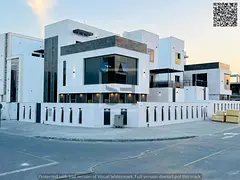 Villa for sale opposite a garden, including registration fees, electricity, water and air conditioni