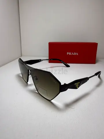Prada Sunglasses with Case - Classic Black Frame