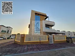 Corner Villa for Sale in Al Helio 2 – Ajman with a Swimming Pool and Luxurious Finishes