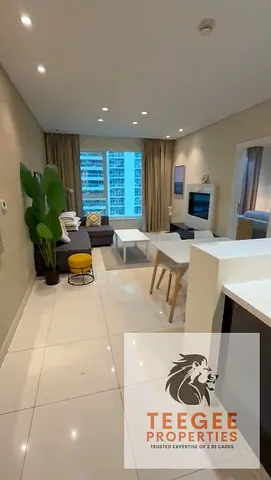 1BR | Fully Furnished | Balcony | Road View | 2 Washrooms | Parking | Pool Access | Multiple Chqs