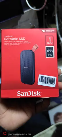SanDisk Portable SSD 1TB (Compact External NVMe Drive)