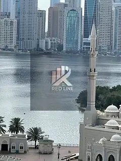 3-bedroom apartment with a living room overlooking the lake in Al Majaz 1 – Owner has air conditio