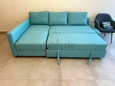 Ikea sofa cumbed brand new never used with big storage space L shape
