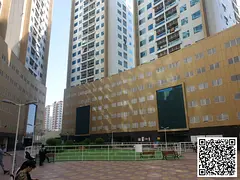 Partial City View With Parking 1 BHK Available For Rent in Ajman Pearl Towers Ajman
