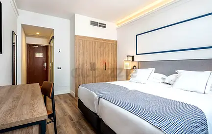 Room without Kitchen + Free WIFI + Free Room Cleaning - In Downtown Business Bay - No Commisson
