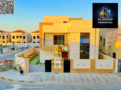 فيلا كورنر طابقين وروف مساحه كبيره تقسيمات داخلية واسعه تماك حر لجميع الجنسيات