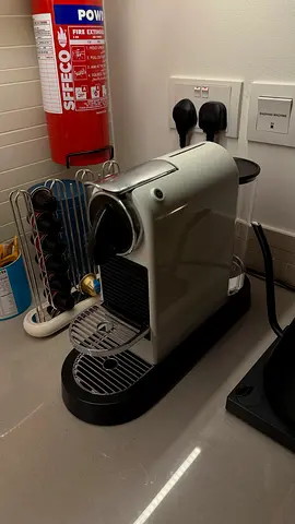 Nespesso Coffee Machine and Capsule Holder