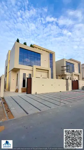 فيلا فاخرة للبيع في الحليو 2 بعجمان بتصميم عصري وتشطيبات سوبر ديلوكس ومساحات واسعة تناسب العائلات، موقع مميز قريب من شارع الشيخ محمد بن زايد، تملك حر