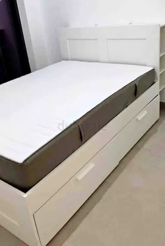 Ikea day bed with matters