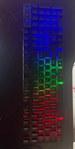 Gaming  RGB Keyboard +  Free MousePad Included