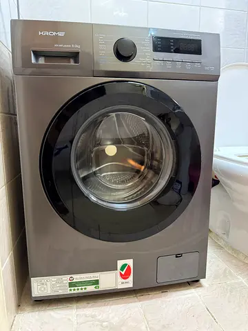 KROME 8kg Front load washing Machine for SALE