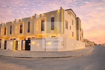 Elegant two-story villa with a roof in Al-Haliu 1. Practical design and price includes registration