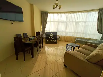 لسرعه البيع | 90الف فقط مقدم | مفروشه | مع تراس كبير | جيم ومسبح وباركينج وحديقة