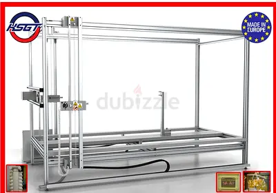 CNC Hotwire Styrofoam Machine for cutting, architecture, interiors, cornices and fitouts.