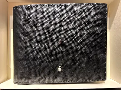 Montblanc Sartorial Wallet 9cc with view pocket; Model 113210