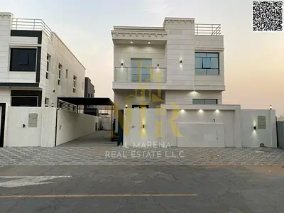 Villa for sale in Al Amrah | 3014 sq ft | 5 master bedrooms | Majlis and living room with washrooms | Modern kitchen | Contemporary design and prime l