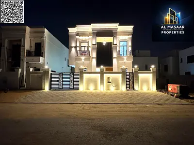 For sale: Classic design villa, including registration and ownership fees. Two floors and a rooftop. Freehold ownership.