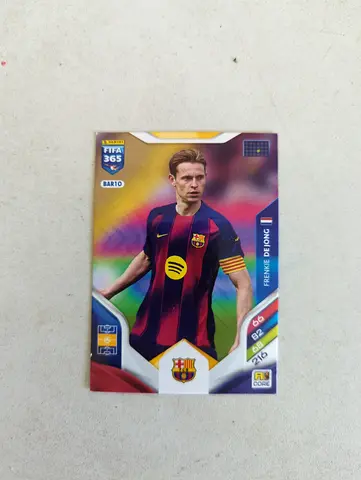 FC Barcelona Collectible Card - Frenkie de Jong